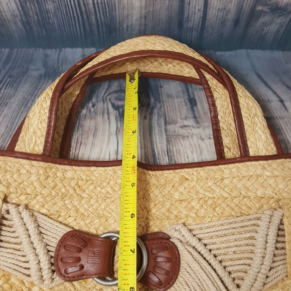 Polo Jeans Co Straw Bag - Picture 5 of 7